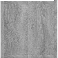 vidaXL Armoire TV murale Gris Sonoma 2 pièces 60x30x30 cm Bois composite