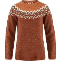 Fjällräven Övik Knit Sweater Marron 2XS Femme