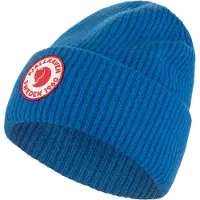 Fjällräven - Bonnet à revers - 1960 Logo Hat Alpine Blue en Laine - Bleu