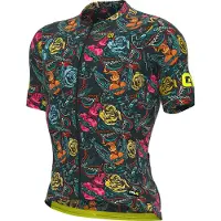 ALÉ Tattoo Short Sleeve Jersey Vert S Homme