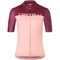 Castelli Velocissima Short Sleeve Jersey Rose S Femme