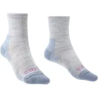 Bridgedale Lightweight Merino Performance 3/4 Crew Socks Gris EU 35-37 Femme
