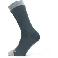 Sealskinz Chaussettes Mi-Longues Imperméables - Warm Weather - Gris - 2021