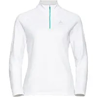 Odlo Besso Half Zip Fleece Blanc L Femme