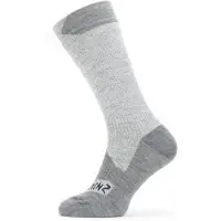 Sealskinz WP All Weather Mid Sock, chaussettes, gris