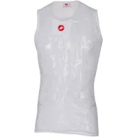 Castelli Core Mesh 3 Sleeveless Base Layer Blanc S-M Homme