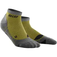 Cep hiking light merino low-cut olive/grey IV