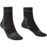 Bridgedale Lightweight Ankle Long Socks Noir EU 48 1/2