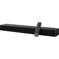 Medion P61155 Barre de son 2.0 avec Bluetooth (télécommande incluse, contrôle tactile, HDMI (ARC), AUX, entrée optique, 2 x 30 W RMS)