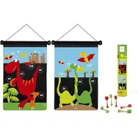 Scratch Jeu de fléchettes magnétique Dino grand