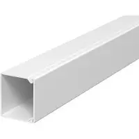 Obo Bettermann 2x , Goulotte passe-câbles, Canal de plafond mural en PVC (Conduite de câble, 200 cm)