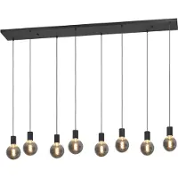 Eglo Pendentif à 8 lumières Nogalte Noir