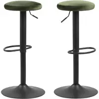 NORDFORM Tabouret de bar Finley - vert foncé