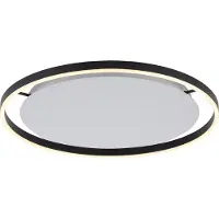JUST LIGHT RITUS LED Plafonnier blanc chaud 28W anthracite/blanc 15392-13