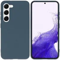 IMoshion Coque Couleur pour Samsung Galaxy S23 - Bleu foncé