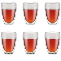 Bodum 11894-10SA-12 PAVINA OUTDOOR Set 6 gobelets double paroi plastique durable, 0.6 l