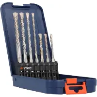 Nobrand Jeu de mèches '200', Sds+, V-Breaker, 7 pièces, Ø5-12 Abs