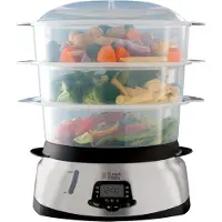 Russell Hobbs MaxiCook 3 Tier Cuiseur Vapeur Digital 23560-56
