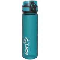 Ion8 Gourde, 500ml, Anti-Fuite, Facile à Ouvrir, Verrouillage Sécurisé, Lavable en Lave-vaisselle, Sans BPA, Poignée de Transport, S'adapte aux Porte-gobelets, Facile à Nettoyer, Aqua