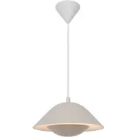 Nordlux Lustre à suspension Freya, Variante : Ø 350 x 170 mm, E27, 40 W, beige