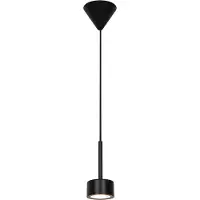Nordlux Suspension , Clyde, dimmable, Noir, Salon / séjour, Métal, Moderne