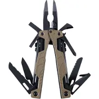 Leatherman Oht One Handed Multi Tool (Coyote Brown With Brown Molle Sheath)