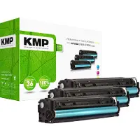 KMP Toner Combi Pack H T189CMY, Cyan/Magenta/Jaune (C, M, Y)