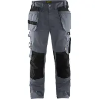 Blakläder Pantalon de travail - renforts Cordura - gris/noir - 42 - 1555