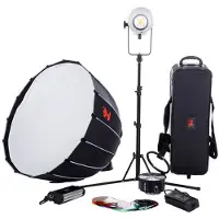 Falcon Eyes Set de lampes LED bicolores BL-30TD-K1 (éclairage de studio), Lumière continue, Noir