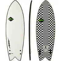 Softech Kiuss Fish 5´8´´ Surfboard Argenté 172.7 cm