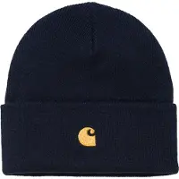 Carhartt WIP Bonnet 'Chase' bleu nuit