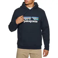 Patagonia - Sweat à capuche - M's P-6 Logo Uprisal Hoody New Navy en Coton - Taille S