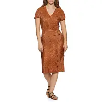 Protest Bresser Short Sleeve Dress Marron L Femme