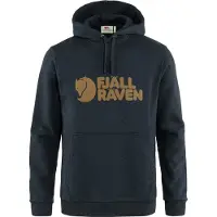 Fjällräven Logo Hoodie Noir S Homme