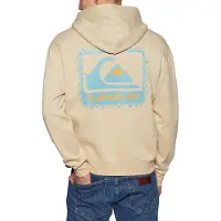 Quiksilver Neon Slab Sweatshirt Beige M Homme