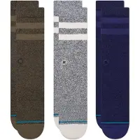 Stance Chaussettes de sport 'The Joven' bleu foncé / gris / gris foncé / blanc