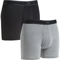 Saxx Daytripper Fly Boxers 2 Units Noir,Gris S Homme
