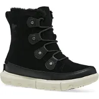 Sorel Boots EXPLORER II JOAN FAUX FUR femmes - Noir - 36