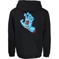 Santa Cruz Screaming Hand Chest Hoodie Noir L