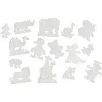 Hama Midi Plaques pour perles - 15 pces - Zoo - - UneTaille - Plaques pour perles