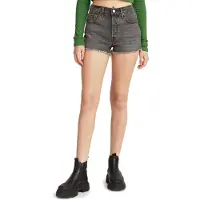 Levi's 501 Original Denim Shorts Gris 28 Femme