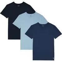 Ralph Lauren T-shirt 3 PACK CREW UNDERSHIRT hommes - Bleu - EU L