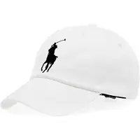 Ralph Lauren Casquette 'Classic' noir / blanc