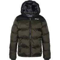 Schott NYC Veste matelassée , modèle Carré, avec capuche et protections aux épaules, pour enfants et jeunes