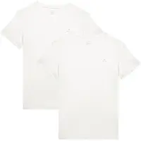 Gant 901002108110 Short Sleeve T-shirt 2 Units Blanc S Homme