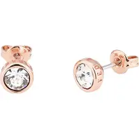 Ted Baker Boucles d'oreilles 'Sinaa' or rose / blanc