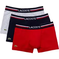 Lacoste Boxers 5H3386-W34 X3 hommes - Multicolore - EU S