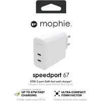 Mophie 409909304, intérieur, CA, blanc