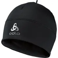 Odlo - Bonnet léger et doux - Hat Polyknit Warm Eco Kids Black - Noir