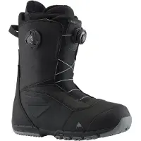 Burton - Boots de snowboard - Ruler Boa Wide Black pour Homme - Taille 47 - Noir